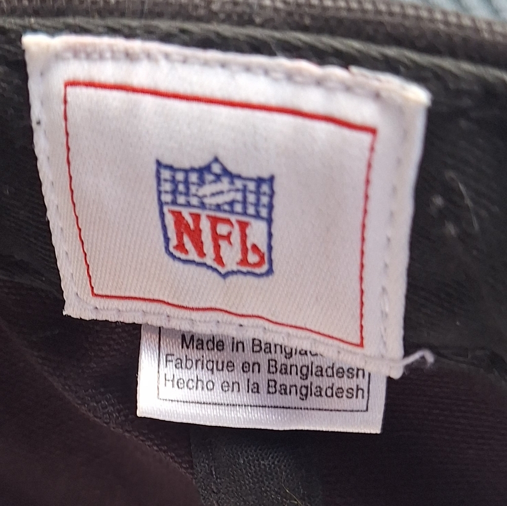 Pittsburgh Steelers baseball-style cap official NFL Charcoal  Velcro Closure - Picture 11 of 13